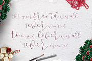 Mallow Script, a Script Font by artisans (Thumbnail 5 of 8)