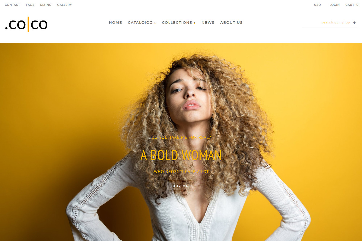 .co|co - shopify theme, a Shopify Template by inSTUDIO43 (Photo 1 of 10)