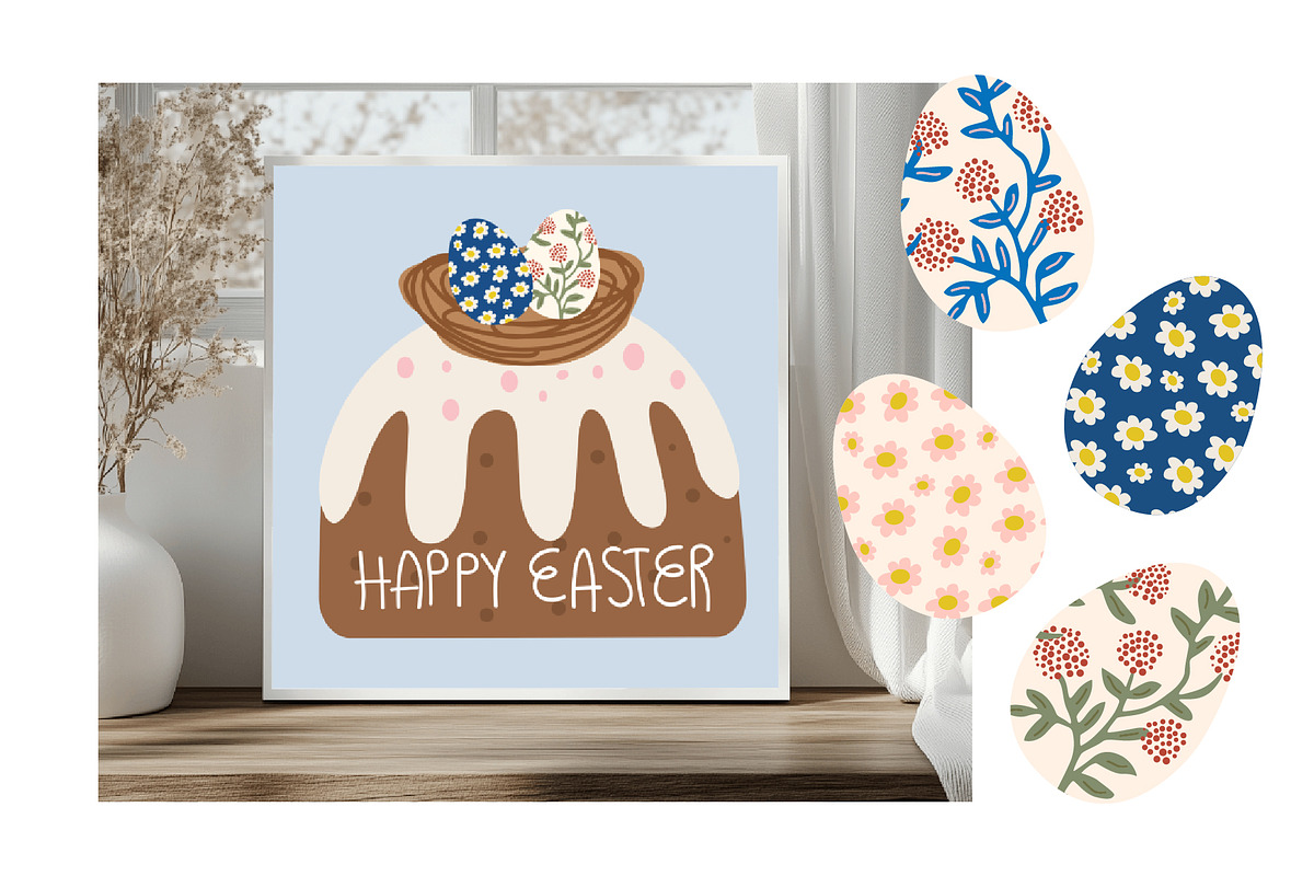 Easter Clipart Collection, a Decorative Illustration by Luamor (Photo 16 of 17)