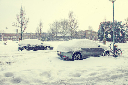 On The Road Containing Winter Snow And Sunset preview 4