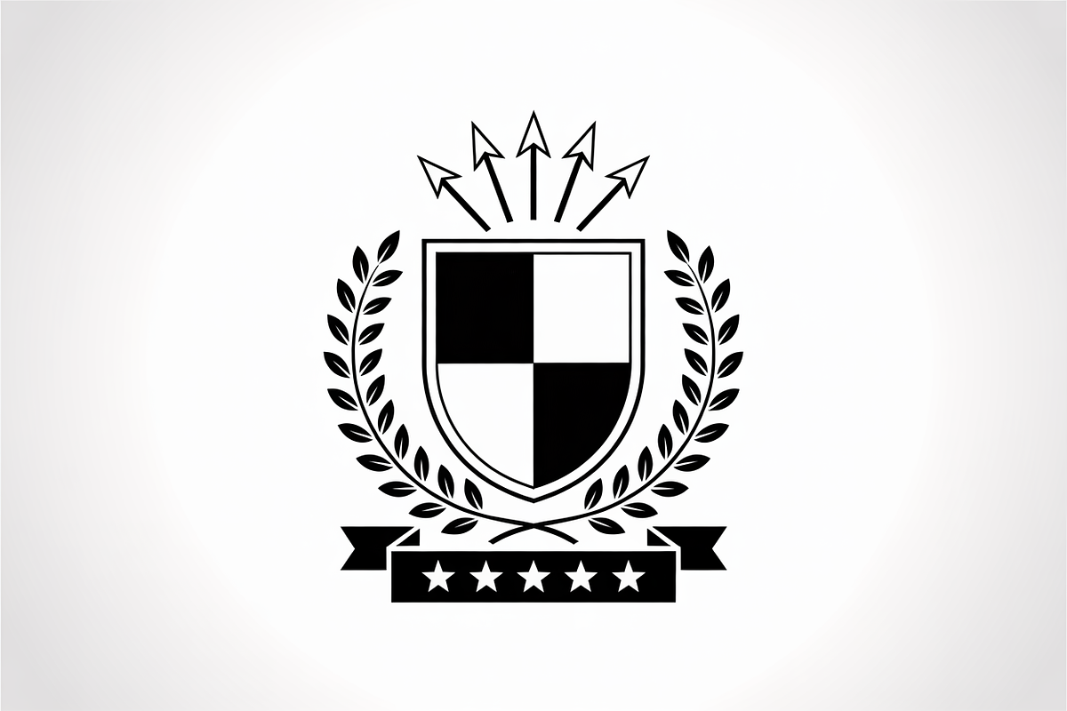 Royal Shield Logo Template Vector, an Illustration by Amazin_art (Photo 4 of 16)