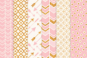 Soft Pink Glitter Patterns, a Pattern Graphic by Amanda Ilkov (Thumbnail 3 of 3)