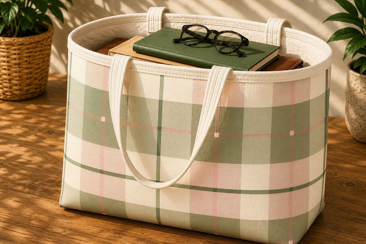 Pastel Plaid Seamless Pattern Bundle, a Pattern Graphic by Canvas Craft (Photo 4 of 9)