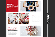 Christmas Instagram Puzzle Templates, a Social Media Template by illycreative (Thumbnail 3 of 6)