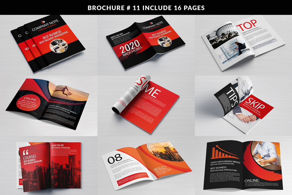 Business Bifold Bundle 20 Template, a Brochure Template by Psd Templates (Photo 12 of 21)