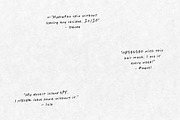 Founder’s Hand | Handwritten Notes, a Handwritten Font by Jen Wagner Co (Thumbnail 5 of 14)