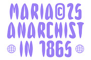 CS Medora Drawn, a Sans Serif Font by Craft Supply Co. (Thumbnail 2 of 8)