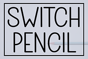 Switch Pencil, a Sans Serif Font by FreshTypeINK (Thumbnail 1 of 8)