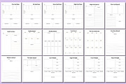 2025 Tarot Journal, a Print Template by Designmela01 (Thumbnail 5 of 8)