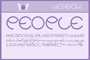 kristina font, a Font by weknow (Thumbnail 4 of 5)