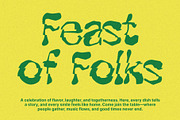 CS Weldon Rippled, a Sans Serif Font by Craft Supply Co. (Thumbnail 6 of 8)