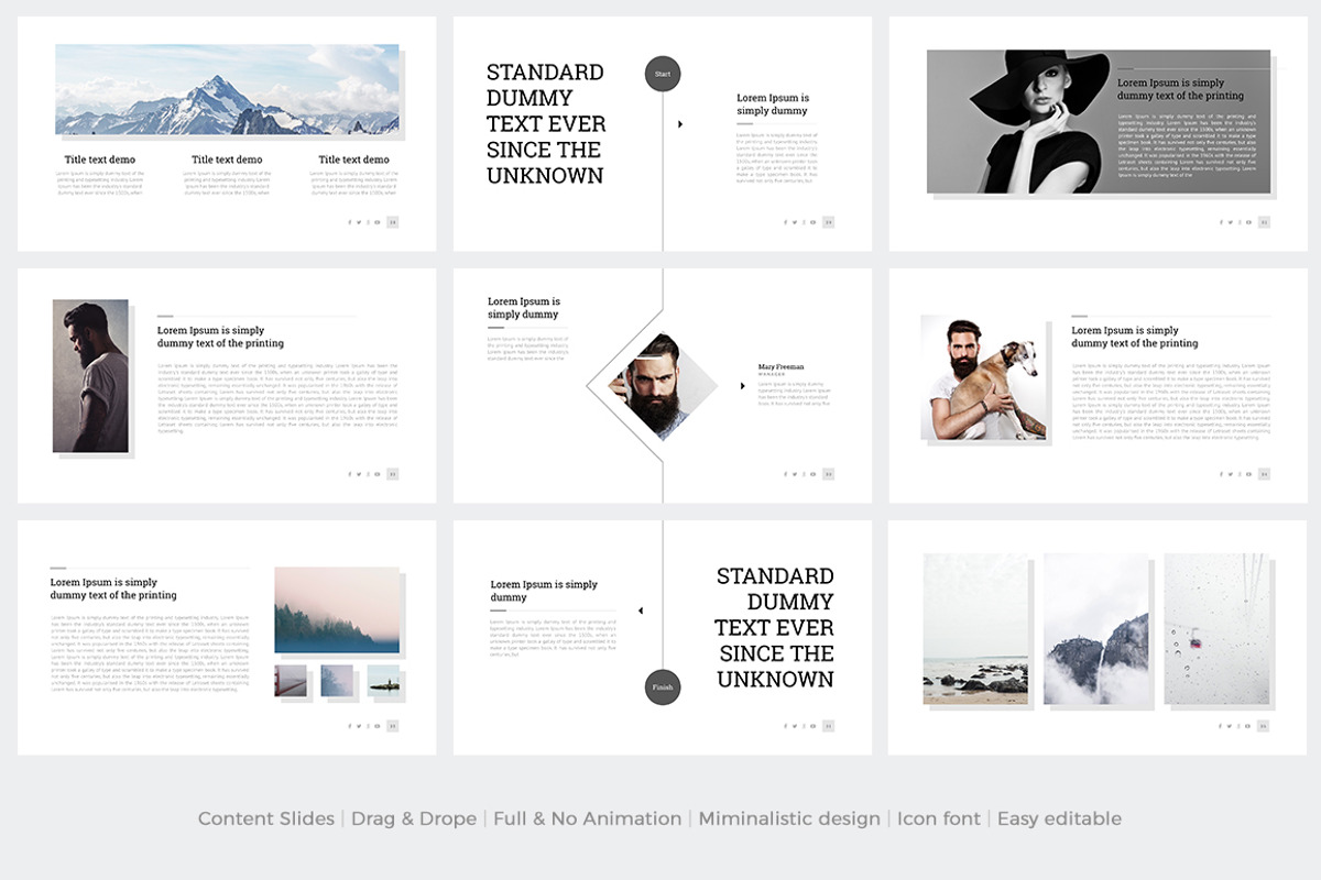 PRO Multipurpose Keynote Template, a Presentation Template by HiSlide.io