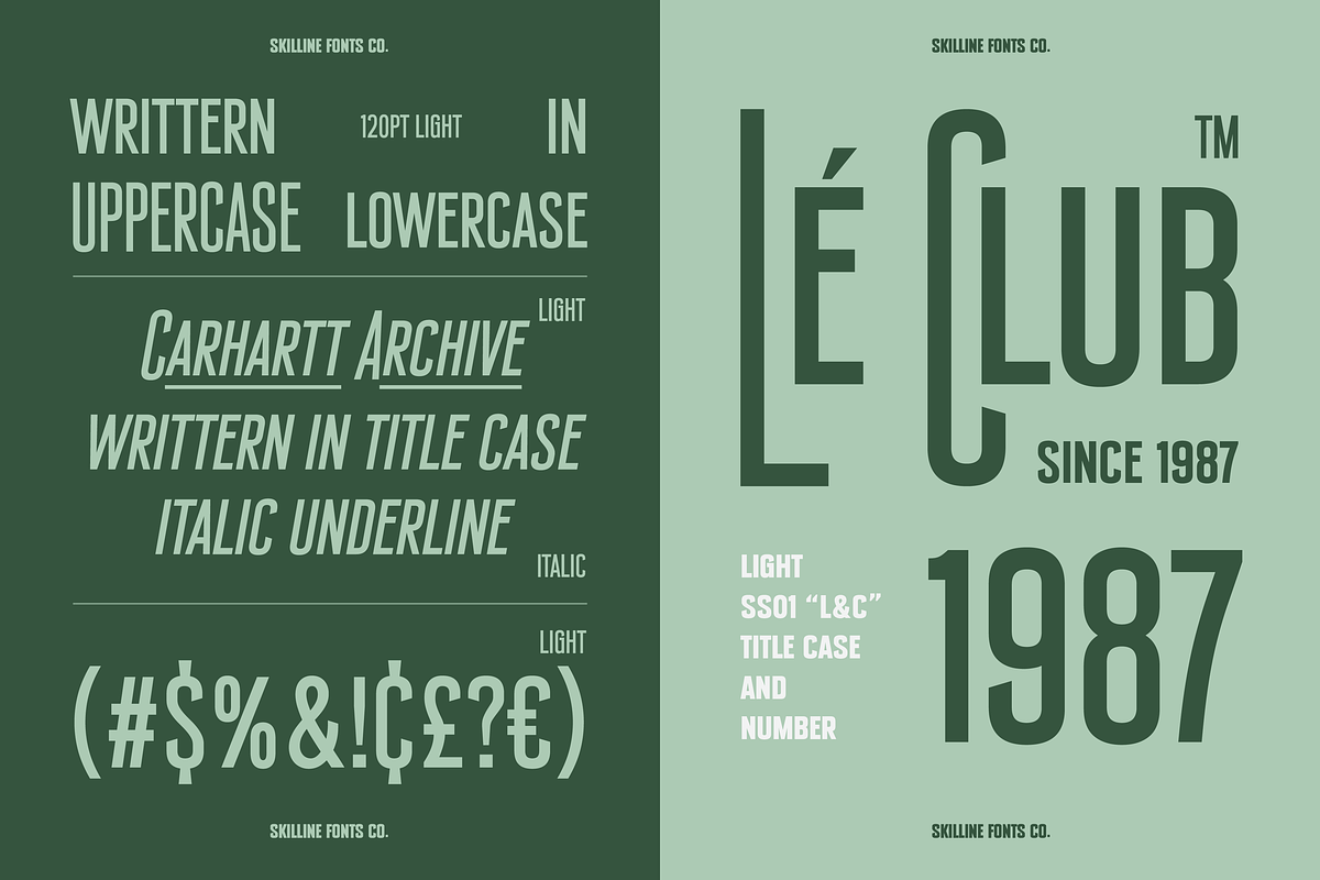 SFC Signsmith Variable Font, a Sans Serif Font by Skilline Supply Co. (Photo 17 of 21)