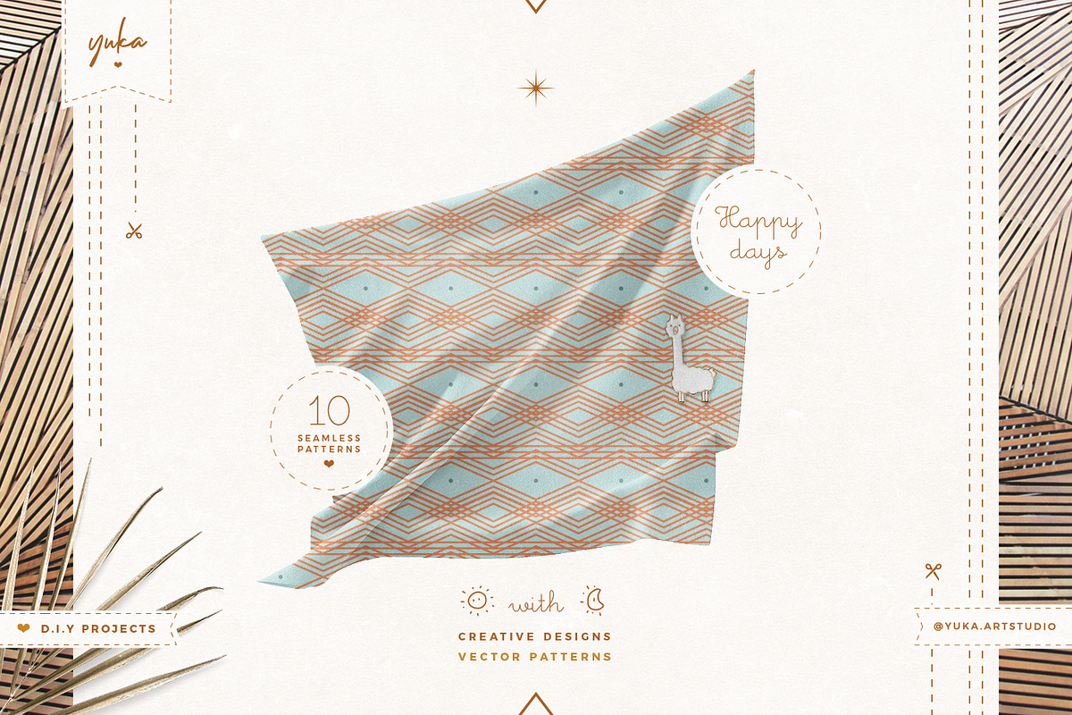 Triangle Vibration, a Pattern Graphic by Yuka Baby (Photo 4 of 6)