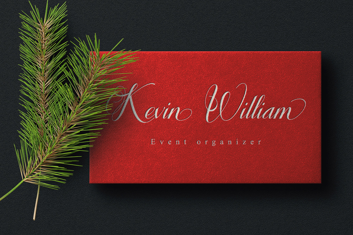 Christmas Faithful, a Script Font by Letterara (Photo 2 of 12)