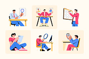 Hiring Illustrations Art Set, a Work Illustration by Creative Stall (Thumbnail 5 of 9)