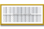Geometric floral set of patterns., a Pattern Graphic by RODINA (Thumbnail 2 of 3)