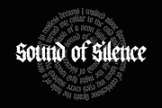 Backbone - Blackletter, a Blackletter Font by Ridha-38.lineart (Thumbnail 2 of 6)