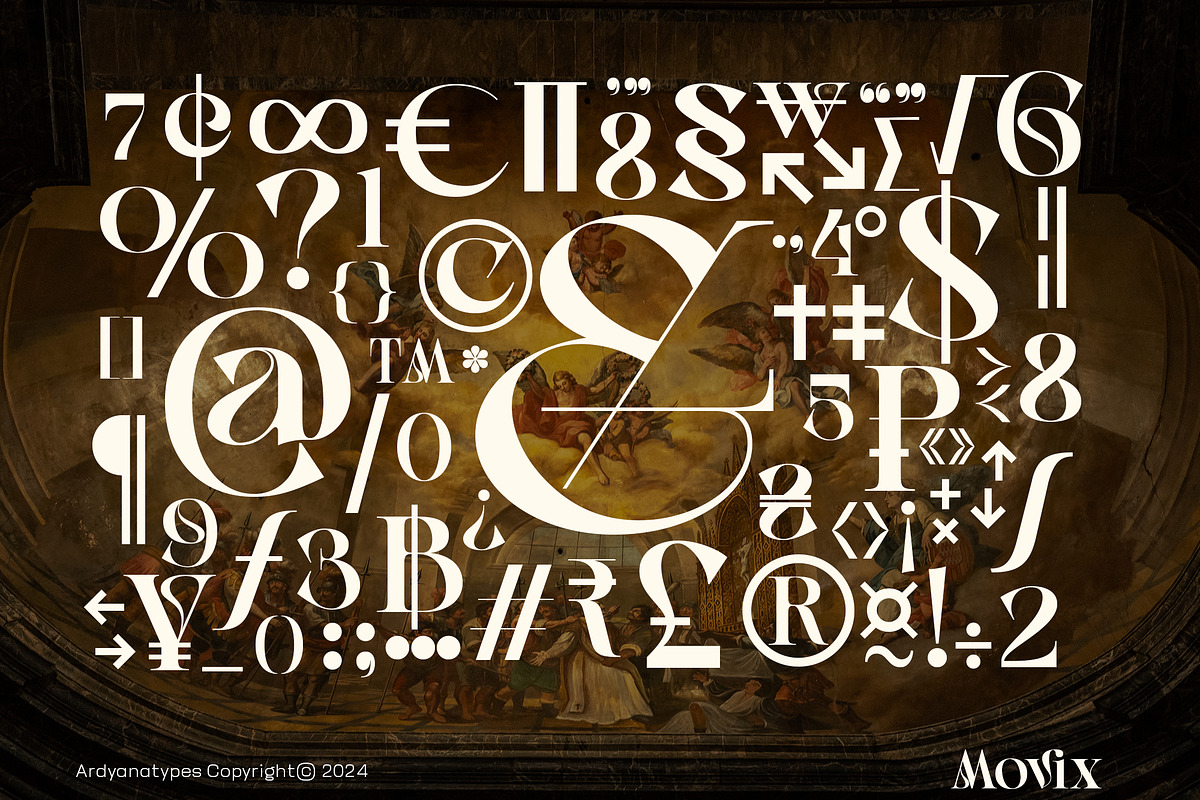 Movix, a Serif Font by Ardyanatypes (Photo 7 of 12)