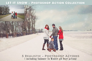 Photoshop Snow Actions