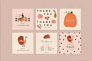 Festive Thanksgiving Social Media, a Social Media Template by Pixejoo (Thumbnail 8 of 9)
