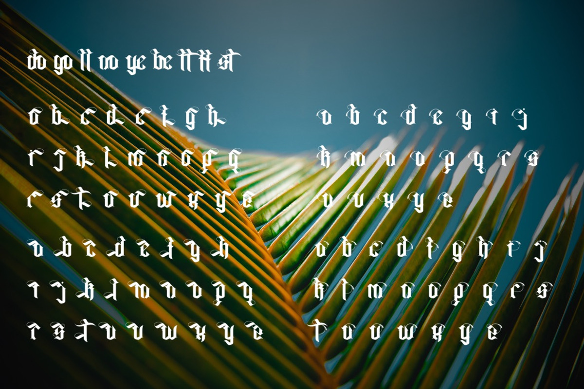 Despacio – Medieval Blackletter Font, a Blackletter Font by Dhabee (Photo 3 of 16)