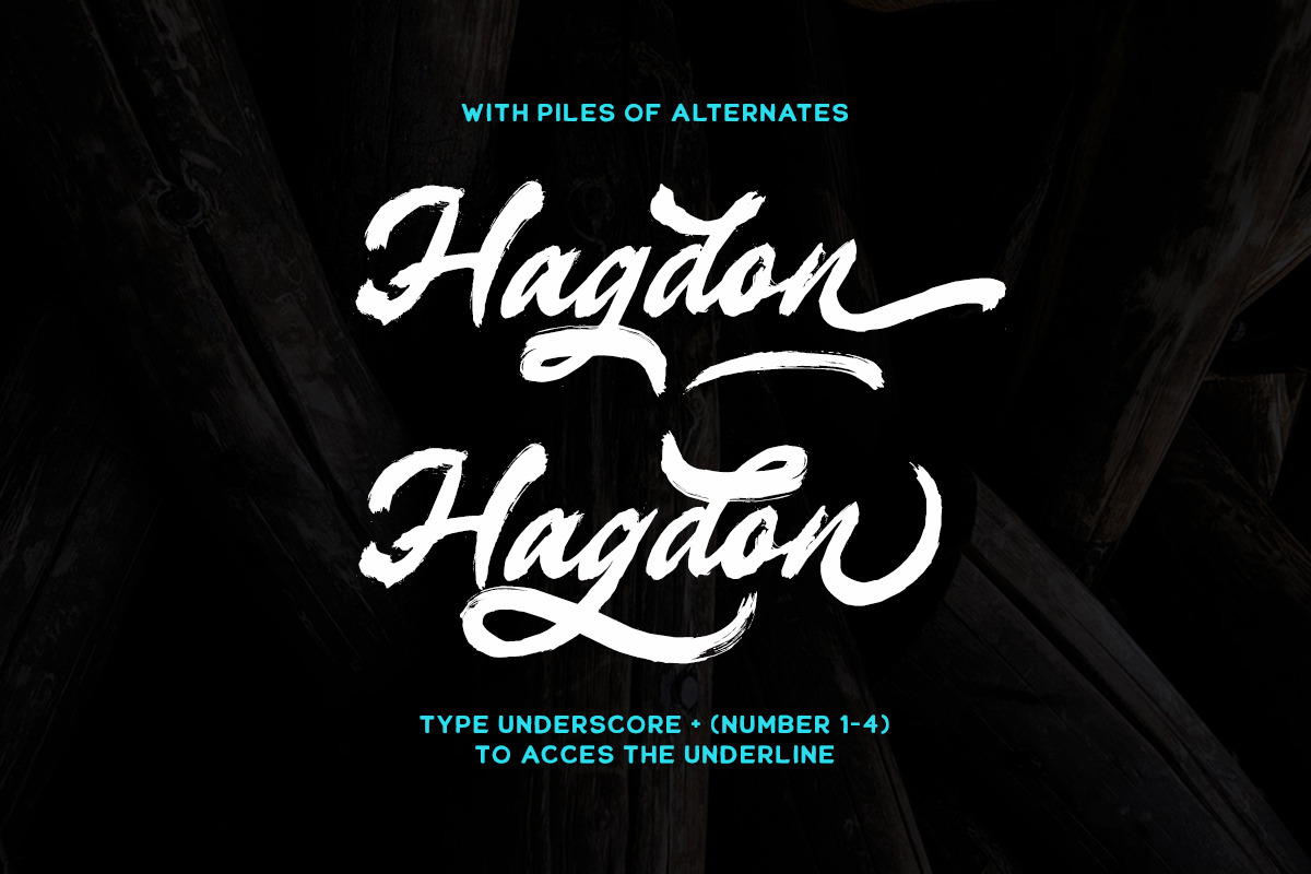 Winland - Brush Font, a Script Font by Littlehand (Photo 4 of 9)