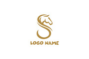 Golden Horse S Logo, a Branding & Logo Template by Master Design (Thumbnail 2 of 2)