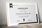 Modern MS Word certificate template, a Stationery Template by Inkpower (Thumbnail 2 of 6)