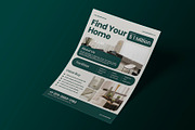 Green Real Estate Flyer, a Flyer Template by Neermana (Thumbnail 2 of 4)