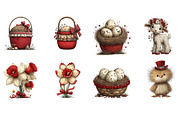 Whimsical Easter Clipart, an Illustration by Designworld (Thumbnail 3 of 7)