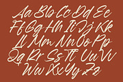 Esylon Sparted Bold Brush Type Font, a Script Font by Letterena Studios Script (Thumbnail 7 of 20)