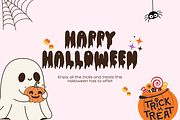 Retro Halloween Font, a Handwritten Font by Dm Studio (Thumbnail 6 of 7)