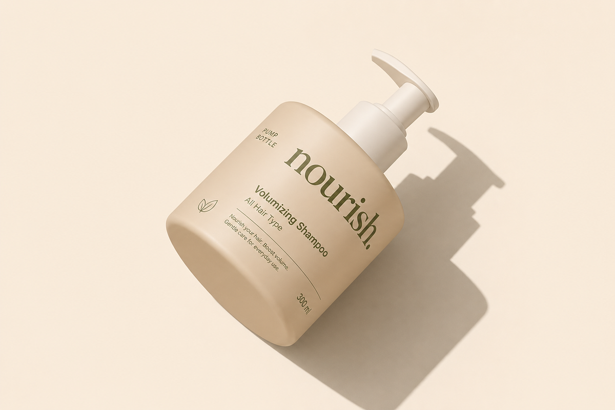 Beauty Product Pump Bottle Mockup, a Packaging Mockup by Custom.scene (Photo 2 of 4)