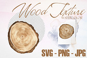 Watercolor Wood Texture Vector Set, a Pattern Graphic by Deckar_art (Thumbnail 2 of 3)
