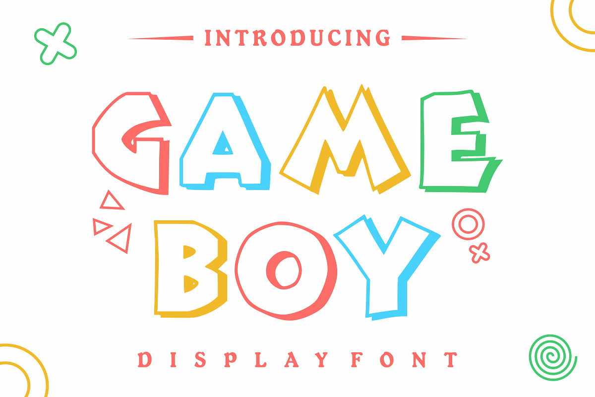Game Boy, a Font by Limited.studio (Photo 1 of 4)