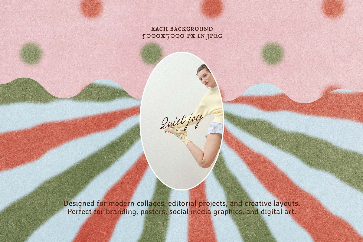 Soft Circus - playful backgrounds, a Background Graphic by DigARTbyHavroshka (Photo 4 of 13)