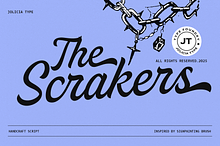 Scrakers | Vintage Font