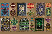 Label Art Nouveau - mega set, a Decorative Illustration by Stanislav Kharchevskyi (Thumbnail 4 of 12)