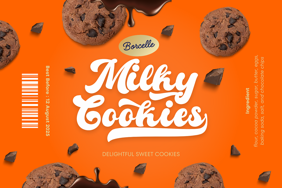 Marjane Logo Font, a Script Font by Basnistudio (Photo 10 of 11)