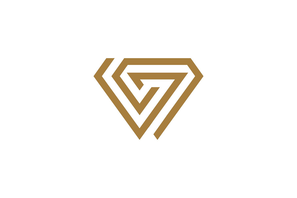 Diamond Lines Logo, a Branding & Logo Template by Buqancreative (Photo 4 of 4)