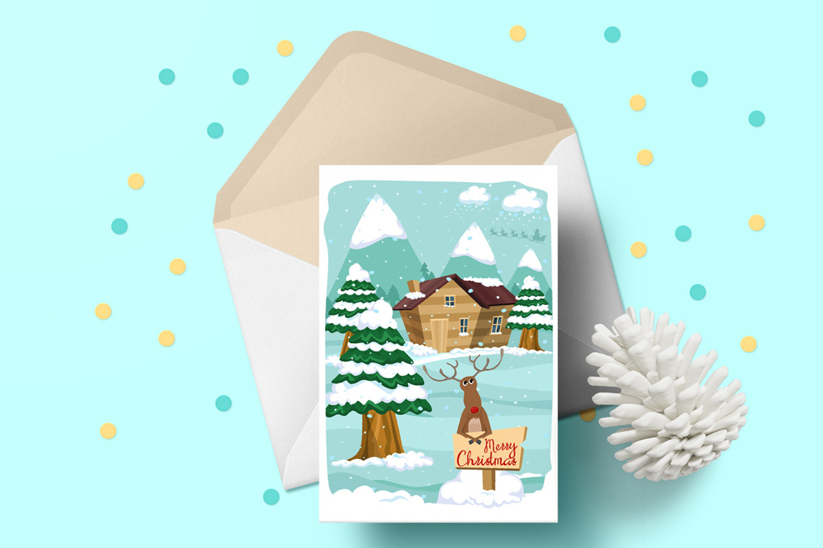 Christmas Cards, a Card Template by land art (Photo 2 of 7)