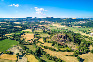Landscape of the Massif Central, a, an Architecture Photo by Leonid Andronov