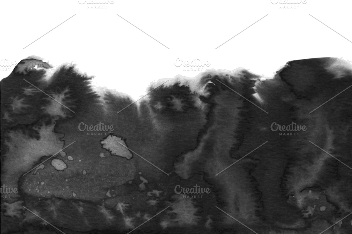 Vector ink wash painting, part 2, a Texture Graphic by Elina_Li (Photo 8 of 13)