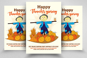 Thanksgiving 10 Flyers Bundle