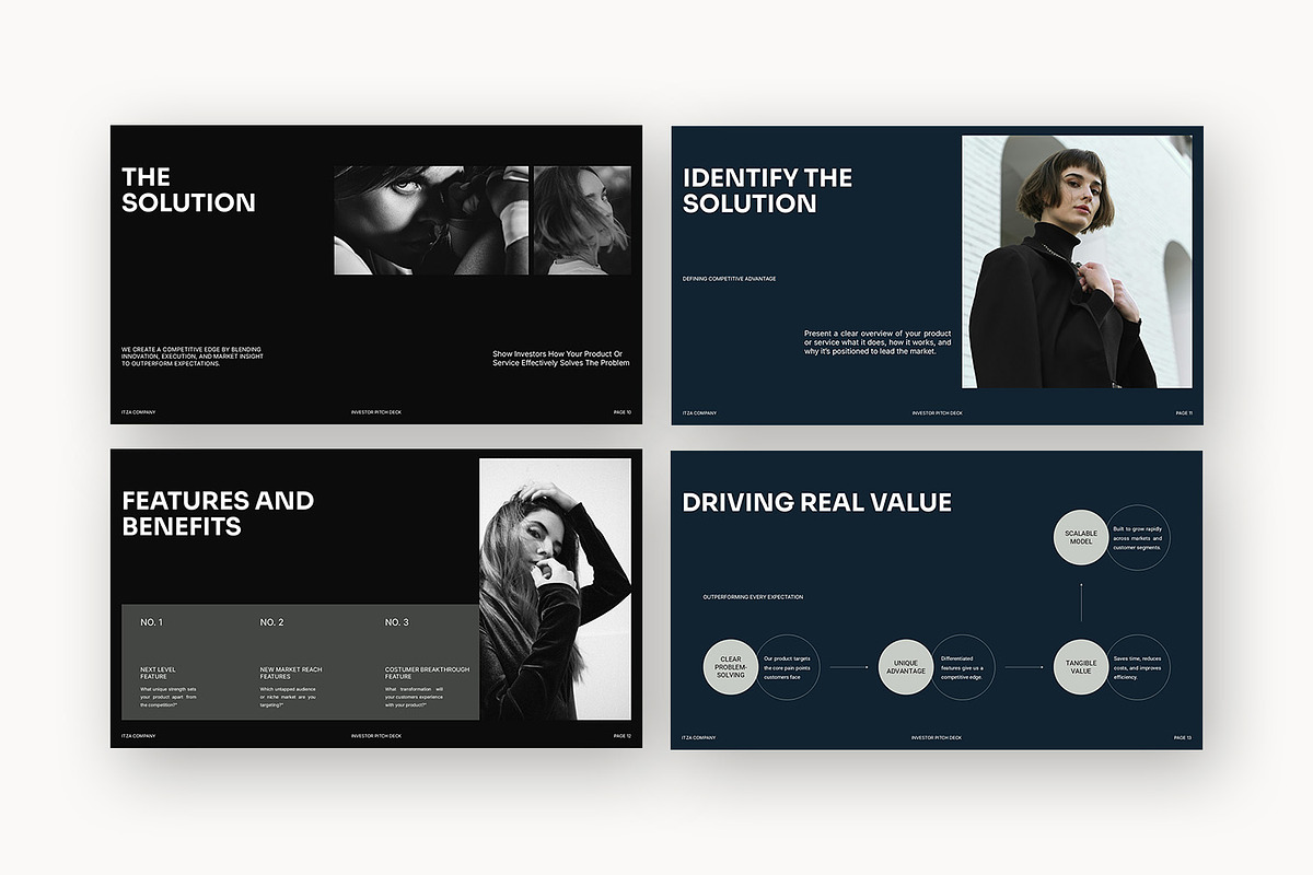 Itza : Investor Pitch Powerpoint, a Presentation Template by Punkl Camp (Photo 12 of 16)