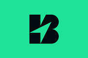Geometric clean letter b arrow Logo, a Branding & Logo Template by Rasagama Studio (Thumbnail 1 of 4)