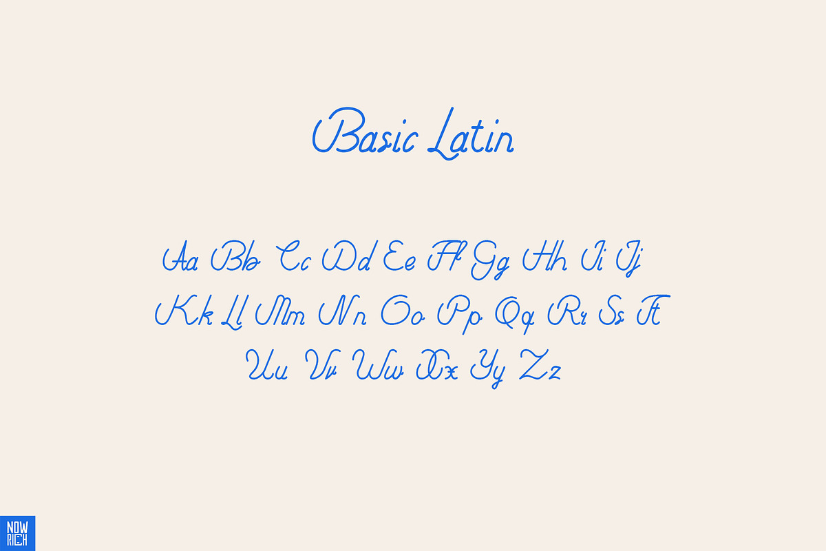 Pistia - Script Typeface, a Script Font by Nouric Design (Photo 7 of 19)