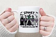 Spooky Book Club, Bookish Halloween, an Illustration by Sublimation Artist (Thumbnail 7 of 9)