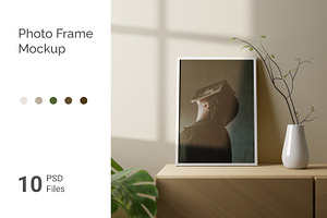 Photo Frame Mockups, a Print Template by simuradi